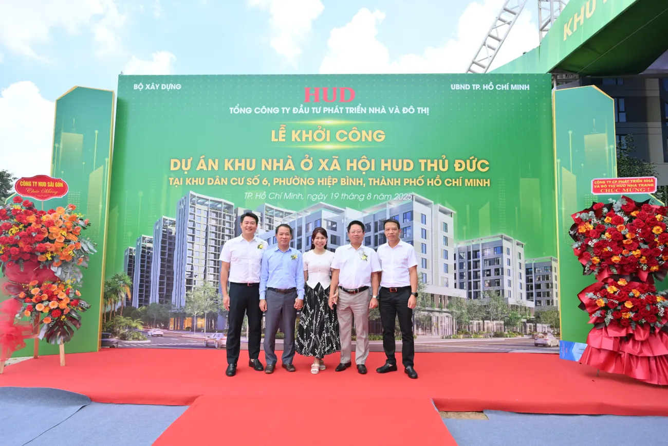 Lễ khởi công HUD Thủ Đức